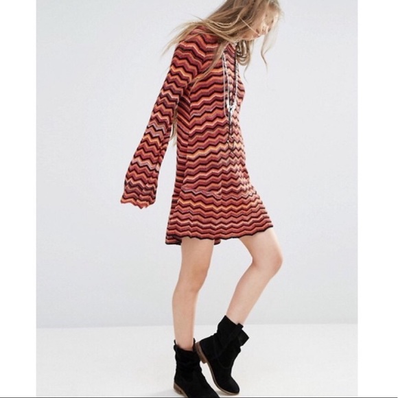 ⛔️SOLD⛔️Free People Ziggy Sweater Knit Tunic Dres - Picture 13 of 14